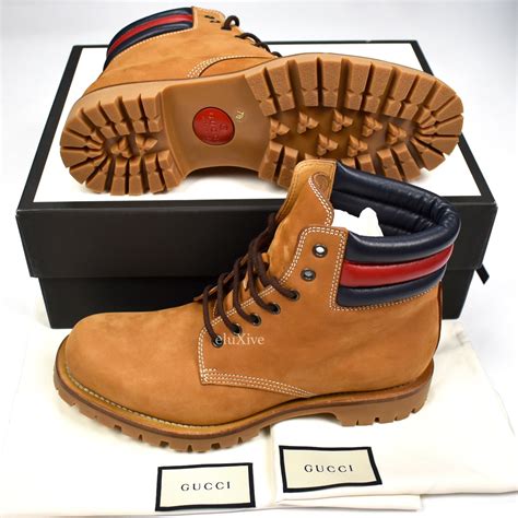 gucci boots man|gucci timberland boots for sale.